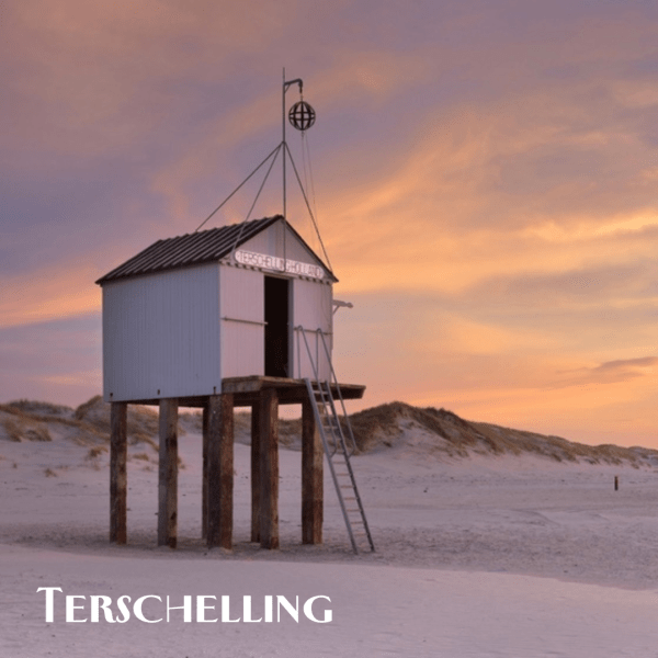 Thema Onderzetters “TERSCHELLING” 6stuks - Afbeelding 2